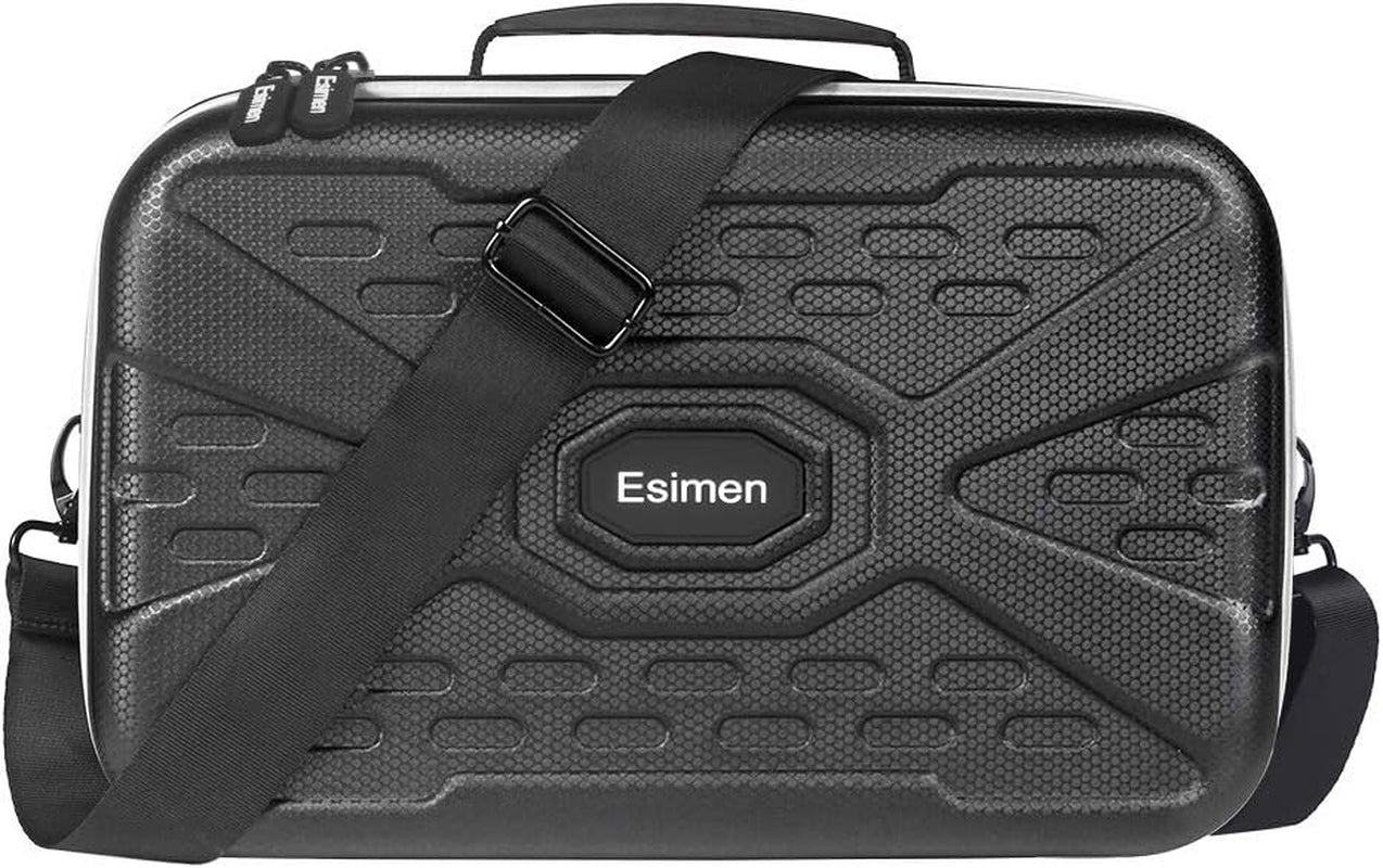 Hard Protective Travel Case for Quest 2, Carrying Case Controllers Accessories with Shoulder Strap, VR Glass Protector-Shock-Dust-Water Proof
